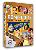 DVD boxed set. Community is a smart, exuberant comedy that was consistently ranked as one of the most inventive and original half hours on television. The complete series, starring Joel McHale, Donald Glover and Ken Jeong is now available on DVD and Blu-ray. 