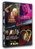 4-in-1 Dramatic Thrillers - Status Unknown/Nanny Seduction/Did I Kill My Mother?/A Deadly Affair 4-in-1 Dramatic Thrillers - Status Unknown/Nanny Seduction/Did I Kill My Mother?/A Deadly Affair