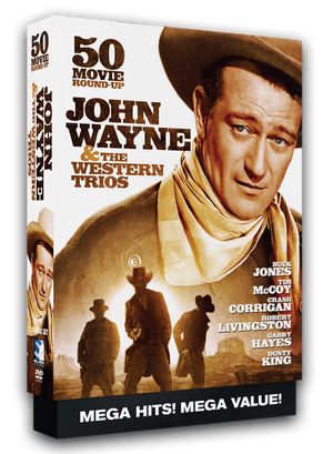 John Wayne & The Western Trios - 50 Movie Roundup