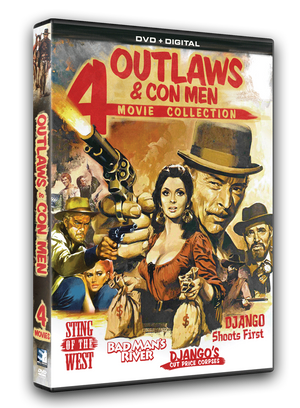 Available on DVD, this 4 pack includes movies starring Glenn Saxon, Fernando Sancho, Jeff Cameron, Lee Van Cleef, James Mason and Jack Palance to name a few.