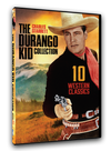 10 classic western movies on 2 DVD discs. Charles Starrett is The Durango Kid. Co-stars include: Jock Mahoney, Clayton Moore, Smiley Burnette, Fred F. Sears and Gail Davis.